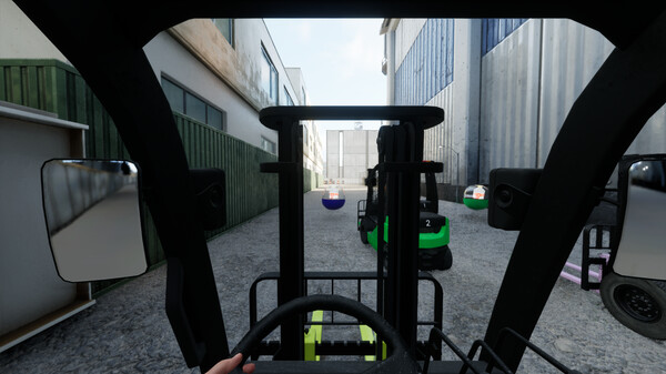Forklift Racer gameplay screenshot