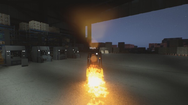 Forklift Racer gameplay screenshot