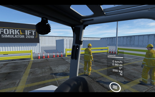 Forklift Simulator 2019 gameplay screenshot