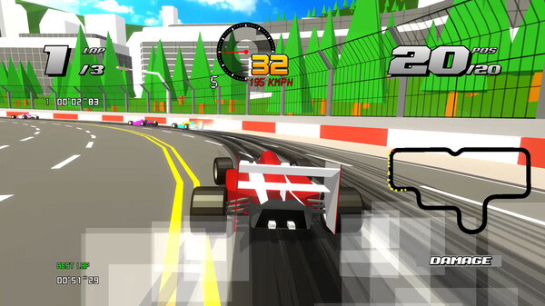 Formula Retro Racing - World Tour gameplay screenshot