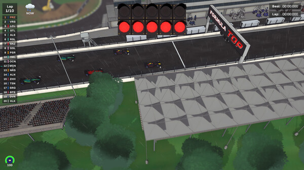 Formula TOP gameplay screenshot