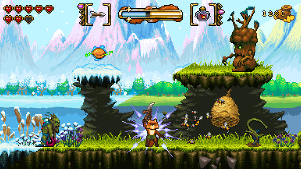 FOX n FORESTS gameplay screenshot