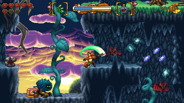 FOX n FORESTS gameplay screenshot