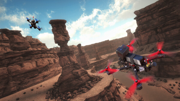 FPV SkyDive : FPV Drone Simulator gameplay screenshot