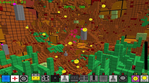 Fractal Block World gameplay screenshot