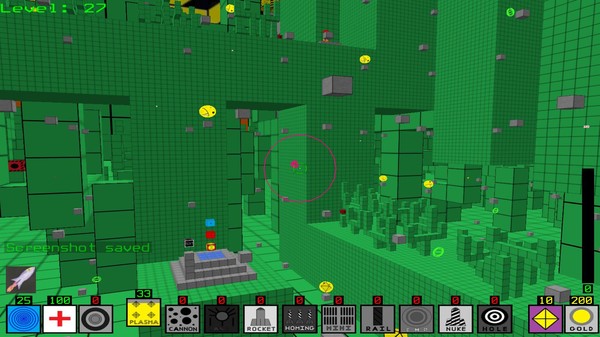 Fractal Block World gameplay screenshot