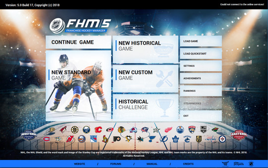 Franchise Hockey Manager 5 gameplay screenshot