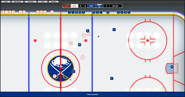Franchise Hockey Manager 7 gameplay screenshot