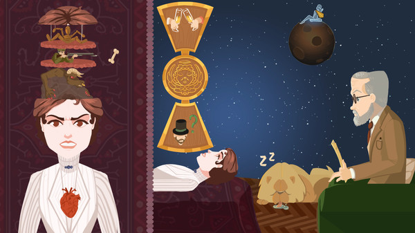 Freud's Bones-the game gameplay screenshot