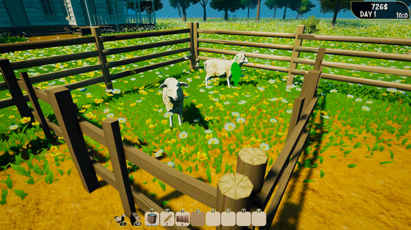 Friendly Sheeps: A Cozy Simulator gameplay screenshot