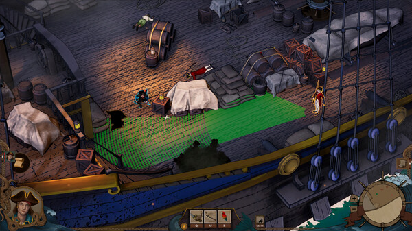 Frigato: Shadows of the Caribbean gameplay screenshot