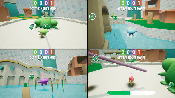 Frog Bath gameplay screenshot