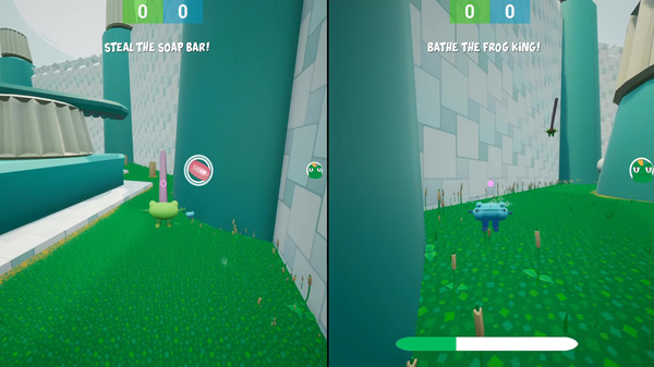 Frog Bath gameplay screenshot