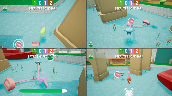 Frog Bath gameplay screenshot