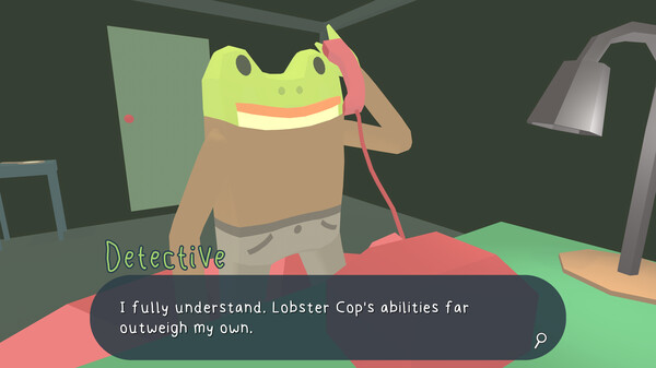 Frog Detective 1: The Haunted Island gameplay screenshot