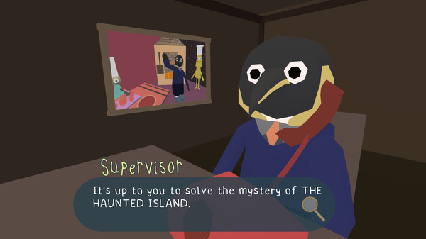 Frog Detective 1: The Haunted Island gameplay screenshot