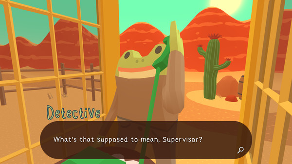 Frog Detective 3: Corruption at Cowboy County gameplay screenshot
