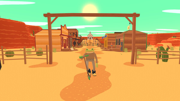 Frog Detective 3: Corruption at Cowboy County gameplay screenshot