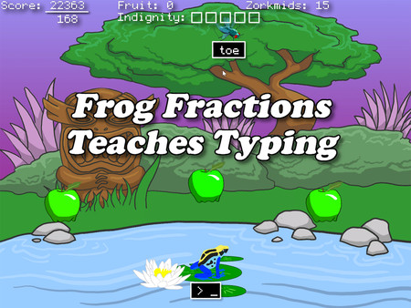 Frog Fractions: Game of the Decade Edition gameplay screenshot