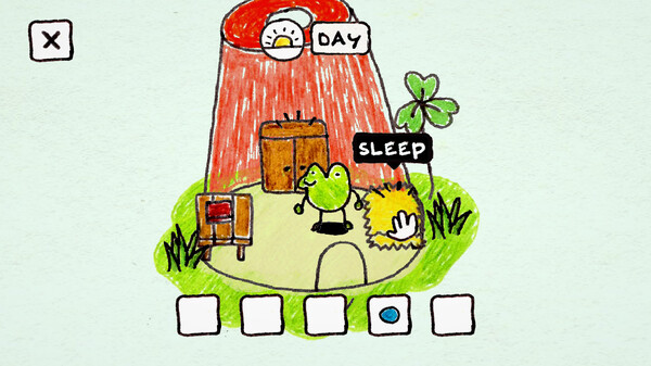 Frog's Adventure gameplay screenshot