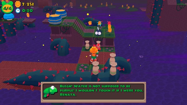 Frogun gameplay screenshot