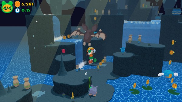 Frogun gameplay screenshot