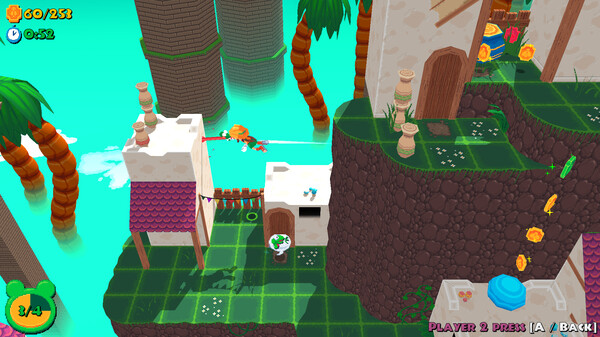 Frogun Encore gameplay screenshot