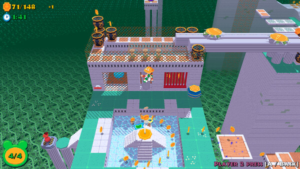 Frogun Encore gameplay screenshot
