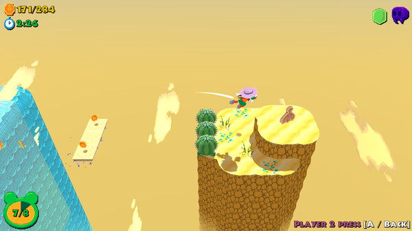 Frogun Encore gameplay screenshot