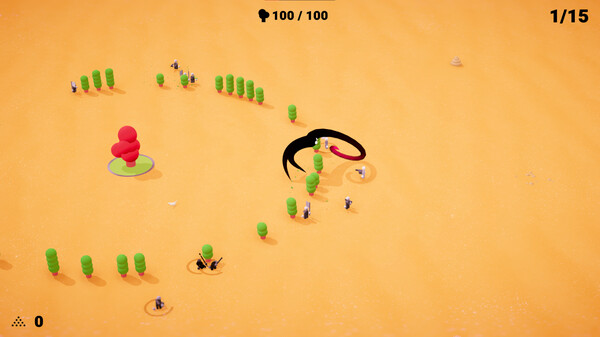 FROM ASHES, BLOOM gameplay screenshot