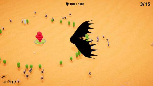FROM ASHES, BLOOM gameplay screenshot