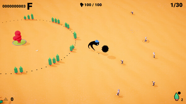 FROM ASHES, BLOOM gameplay screenshot
