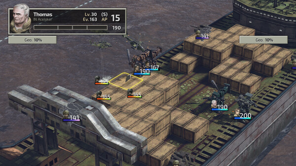 FRONT MISSION 2: Remake gameplay screenshot