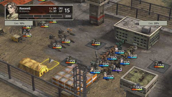 FRONT MISSION 2: Remake gameplay screenshot