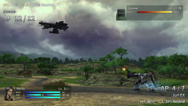 FRONT MISSION 2: Remake gameplay screenshot