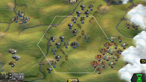 Frontline: Panzer Blitzkrieg! gameplay screenshot