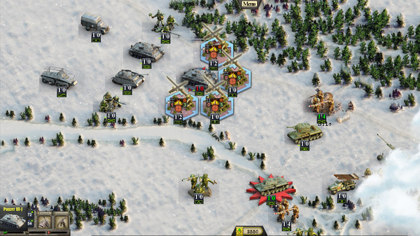 Frontline: Panzer Blitzkrieg! gameplay screenshot