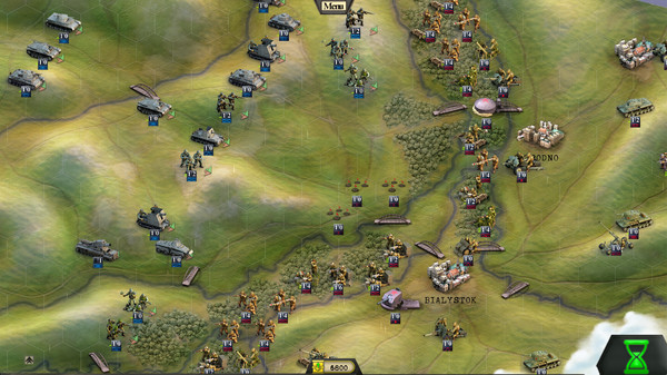 Frontline: Panzer Blitzkrieg! gameplay screenshot
