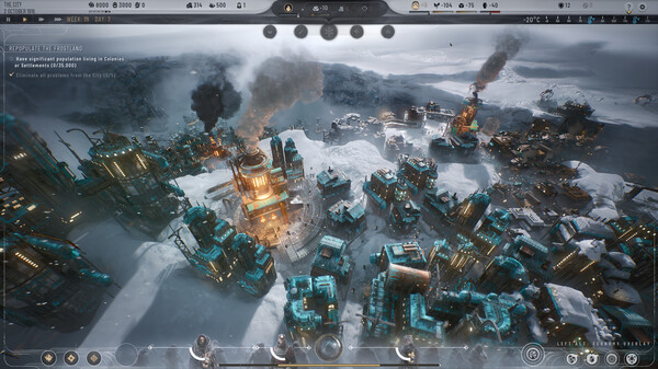 Frostpunk 2 gameplay screenshot