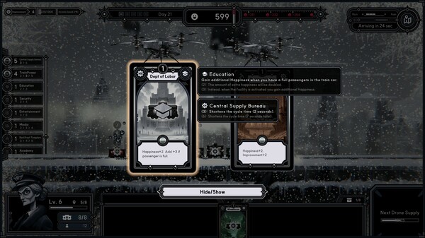Frostrain gameplay screenshot