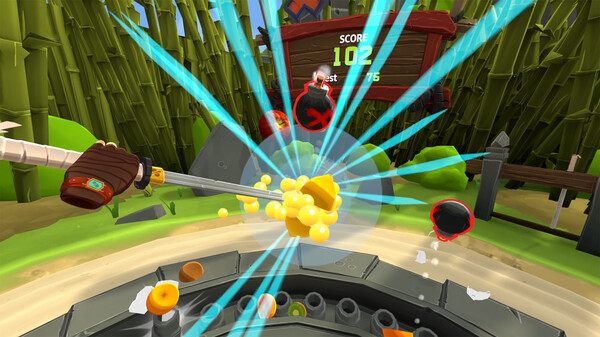 Fruit Ninja VR 2 gameplay screenshot