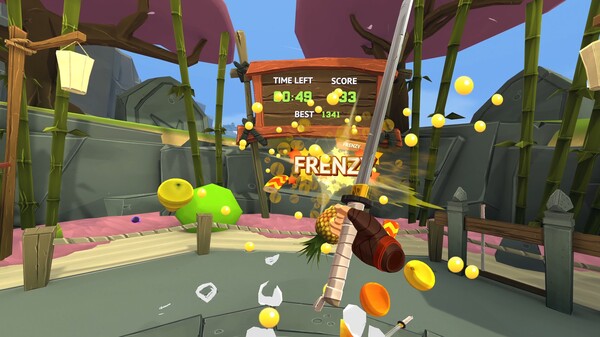 Fruit Ninja VR 2 gameplay screenshot