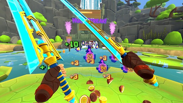 Fruit Ninja VR 2 gameplay screenshot