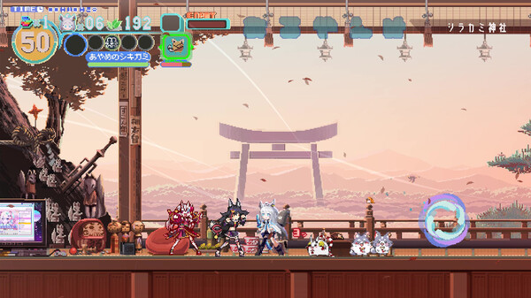 FUBUKI ～zero in on Holoearth～ HOLOLIVE ALTERNATIVE gameplay screenshot
