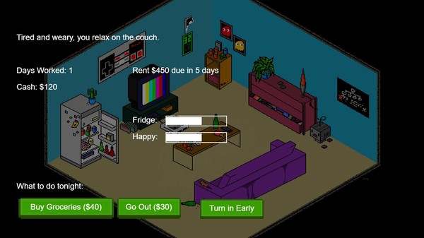 FULFILLMENT gameplay screenshot