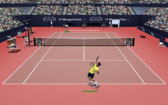 Full Ace Tennis Simulator gameplay screenshot