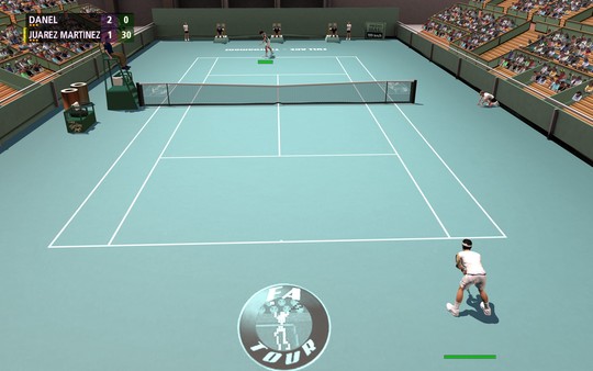 Full Ace Tennis Simulator gameplay screenshot