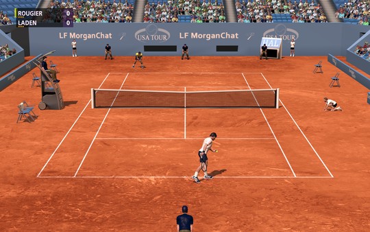 Full Ace Tennis Simulator gameplay screenshot
