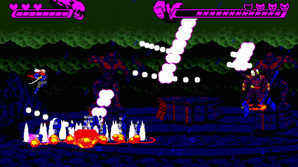 Furi Demake - The Chain gameplay screenshot
