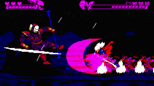 Furi Demake - The Chain gameplay screenshot
